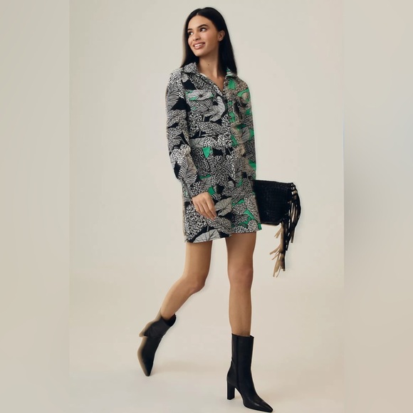 Anthropologie Farm Rio Foliage Romper